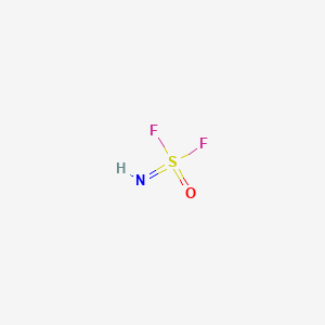 molecular formula F2HNOS B14706148 Sulfurimidic difluoride CAS No. 20994-96-1