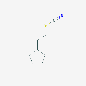 2-Cyclopentylethyl thiocyanate