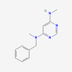 molecular formula C13H16N4 B1470621 N4-benzyl-N4,N6-dimethylpyrimidine-4,6-diamine CAS No. 1501286-24-3