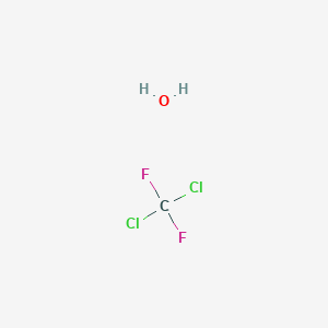 molecular formula CH2Cl2F2O B14706406 Freon-12 hydrate CAS No. 20814-57-7