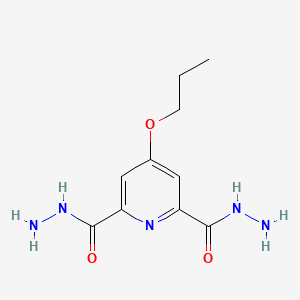 4-Propoxypyridine-2,6-dicarbohydrazide