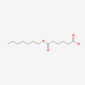 6-(Heptyloxy)-6-oxohexanoate