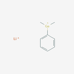 molecular formula C8H11GeLi B14706475 CID 85389459 CAS No. 25149-72-8