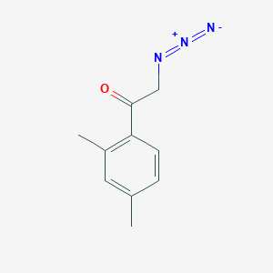 molecular formula C10H11N3O B1470649 2-Azido-1-(2,4-dimethylphenyl)ethan-1-one CAS No. 35947-96-7