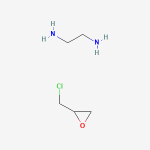 2-(Chloromethyl)oxirane;ethane-1,2-diamine