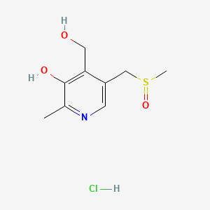 3-Desoxy-3-methylsulfinylpyridoxol hydrochloride