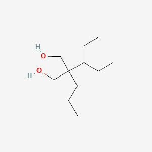 molecular formula C11H24O2 B14706549 1,3-Propanediol, 2-(1-ethylpropyl)-2-propyl- CAS No. 25451-08-5