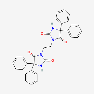 3,3'-Ethane-1,2-diylbis(5,5-diphenylimidazolidine-2,4-dione)