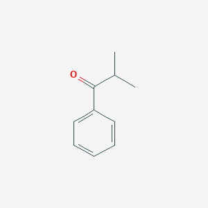 molecular formula C10H12O B147066 异丁酰苯酮 CAS No. 611-70-1