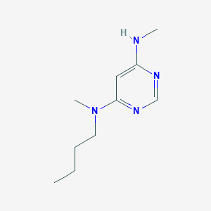 molecular formula C10H18N4 B1470660 N4-butyl-N4,N6-dimethylpyrimidine-4,6-diamine CAS No. 1525638-25-8