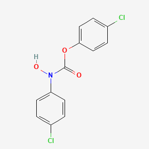 Carbamic acid, (4-chlorophenyl)hydroxy-, 4-chlorophenyl ester