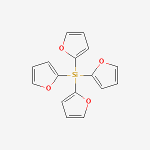 Silane, tetra-2-furanyl-