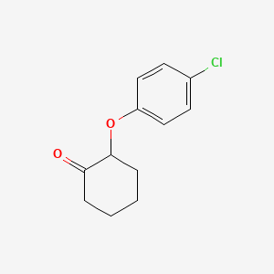 2-(4-Chlorophenoxy)cyclohexan-1-one