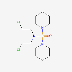 Phosphinic amide, N,N-bis(2-chloroethyl)-P,P-dipiperidino-(8CI)