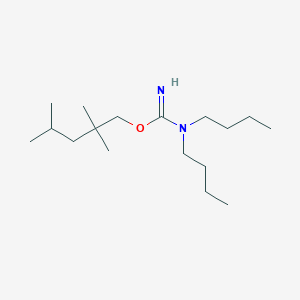 2,2,4-trimethylpentyl N,N-dibutylcarbamimidate