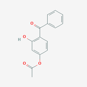 4-Benzoyl-3-hydroxyphenyl acetate