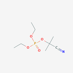 2-Cyanopropan-2-yl diethyl phosphate