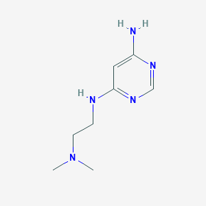 B1470718 N4-(2-(dimethylamino)ethyl)pyrimidine-4,6-diamine CAS No. 1503593-96-1