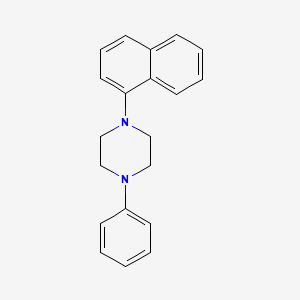 Piperazine, 1-(1-naphthalenyl)-4-phenyl-