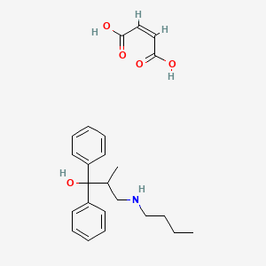 1,1-Diphenyl-2-methyl-3-(butylamino)propanol maleate