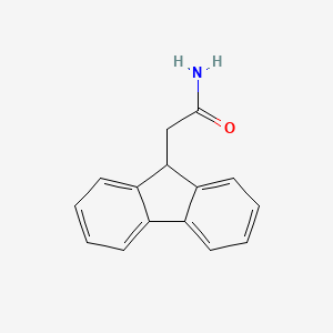 2-(9H-Fluoren-9-yl)ethanimidic acid