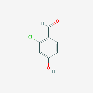 B147074 2-Chloro-4-hydroxybenzaldehyde CAS No. 56962-11-9