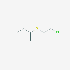 2-Chloroethyl-sec-butyl sulfide