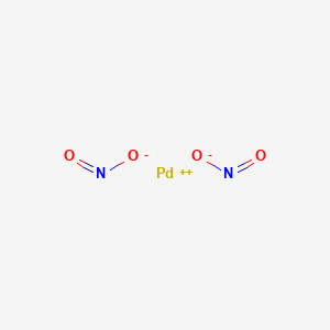 molecular formula N2O4Pd B14707503 Palladium nitrite CAS No. 18608-81-6