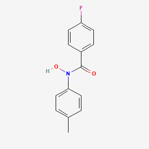 4-Fluoro-N-hydroxy-N-(4-methylphenyl)benzamide