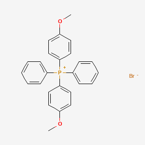 Bis(4-methoxyphenyl)(diphenyl)phosphanium bromide