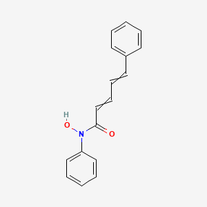 N-Hydroxy-N,5-diphenylpenta-2,4-dienamide