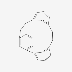 Tetracyclo[14.3.1.12,6.19,13]docosa-1(20),2,4,6(22),9,11,13(21),16,18-nonaene