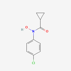 Cyclopropanecarboxamide, N-(4-chlorophenyl)-N-hydroxy-