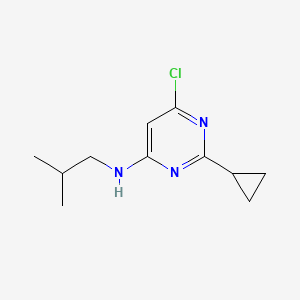 6-chloro-2-cyclopropyl-N-isobutylpyrimidin-4-amine