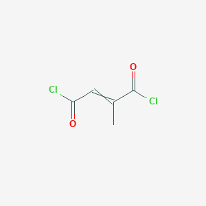 2-Methylbut-2-enedioyl dichloride