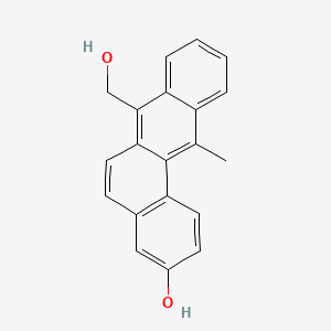 Benz(a)anthracene-7-methanol, 3-hydroyx-12-methyl-