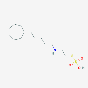 S-2-((5-Cycloheptylpentyl)amino)ethyl thiosulfate