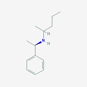 B1470811 (pentan-2-yl)[(1R)-1-phenylethyl]amine CAS No. 1568434-54-7