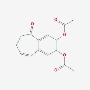 5-Oxo-6,7-dihydro-5h-benzo[7]annulene-2,3-diyl diacetate