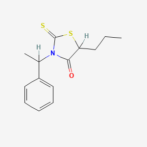 3-(alpha-Methylbenzyl)-5-propylrhodanine