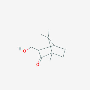 3-(Hydroxymethyl)-1,7,7-trimethylbicyclo[2.2.1]heptan-2-one