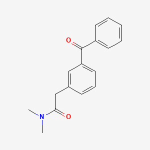 2-(3-Benzoylphenyl)-N,N-dimethylacetamide