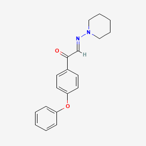 4'-Phenoxy-2-(piperidinoimino)acetophenone