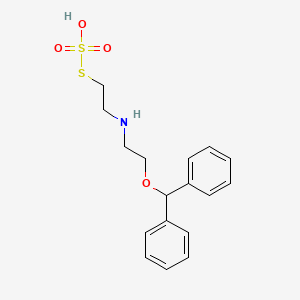 S-2-((2-(Diphenylmethoxy)ethyl)amino)ethyl thiosulfate