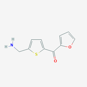 [5-(Furan-2-carbonyl)thiophen-2-yl]methanamine