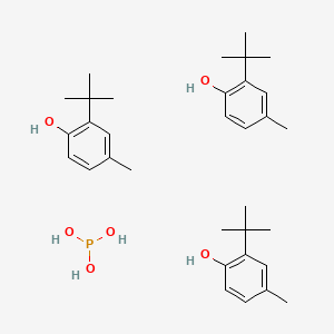 2-Tert-butyl-4-methylphenol;phosphorous acid