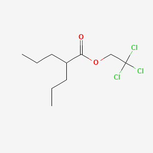 Valeric acid, 2-propyl-, 2,2,2-trichloroethyl ester