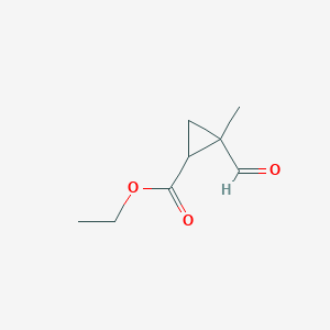 Ethyl 2-formyl-2-methylcyclopropane-1-carboxylate