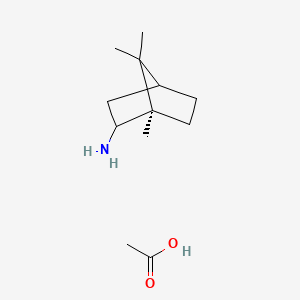 (+)-endo-2-Bornanamine acetate