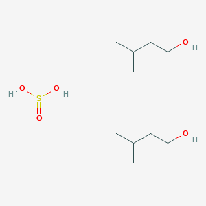 3-Methylbutan-1-ol;sulfurous acid